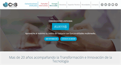 Desktop Screenshot of cyssa.com.ar