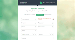 Desktop Screenshot of cyssa.com